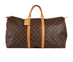 Keepall 55, Canvas, Monogram, AA2175, L/DB/LT, 2*